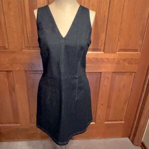Moto by Topshop women’s fitted denim a-line dress